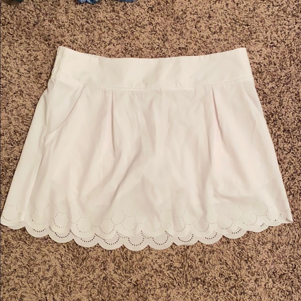 white tennis skirt !